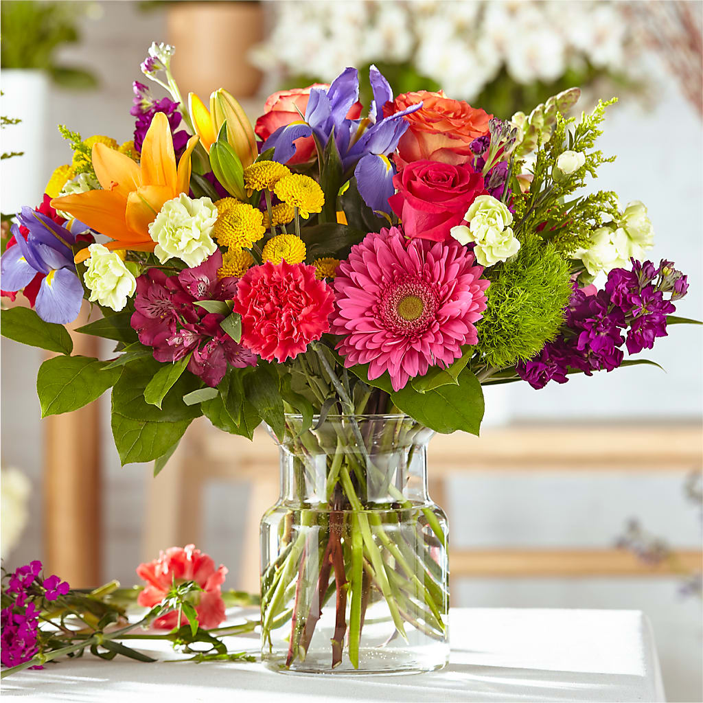 Bold & Bright – A Florist Original – HILL'S FLOWERS AND EVENTS, San Jose CA