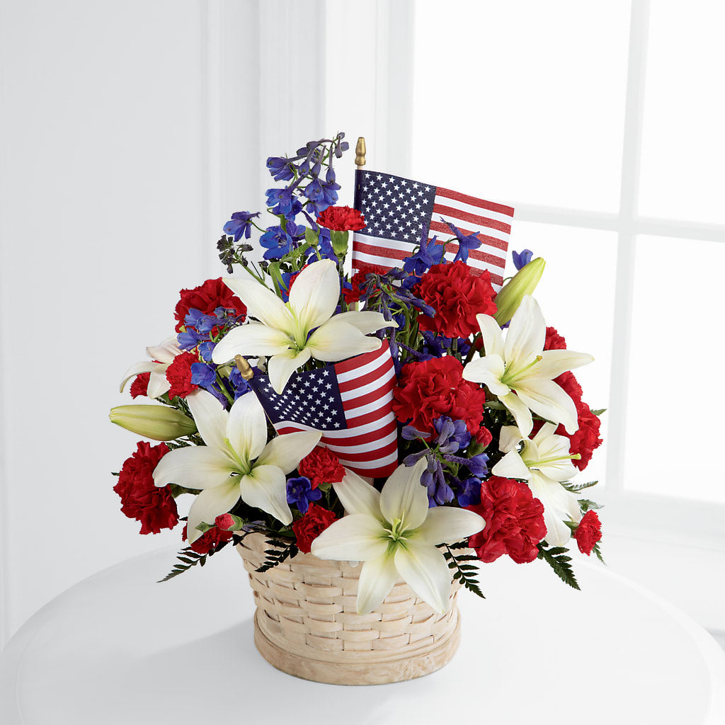 American Glory Bouquet – HILL'S FLOWERS AND EVENTS, San Jose CA