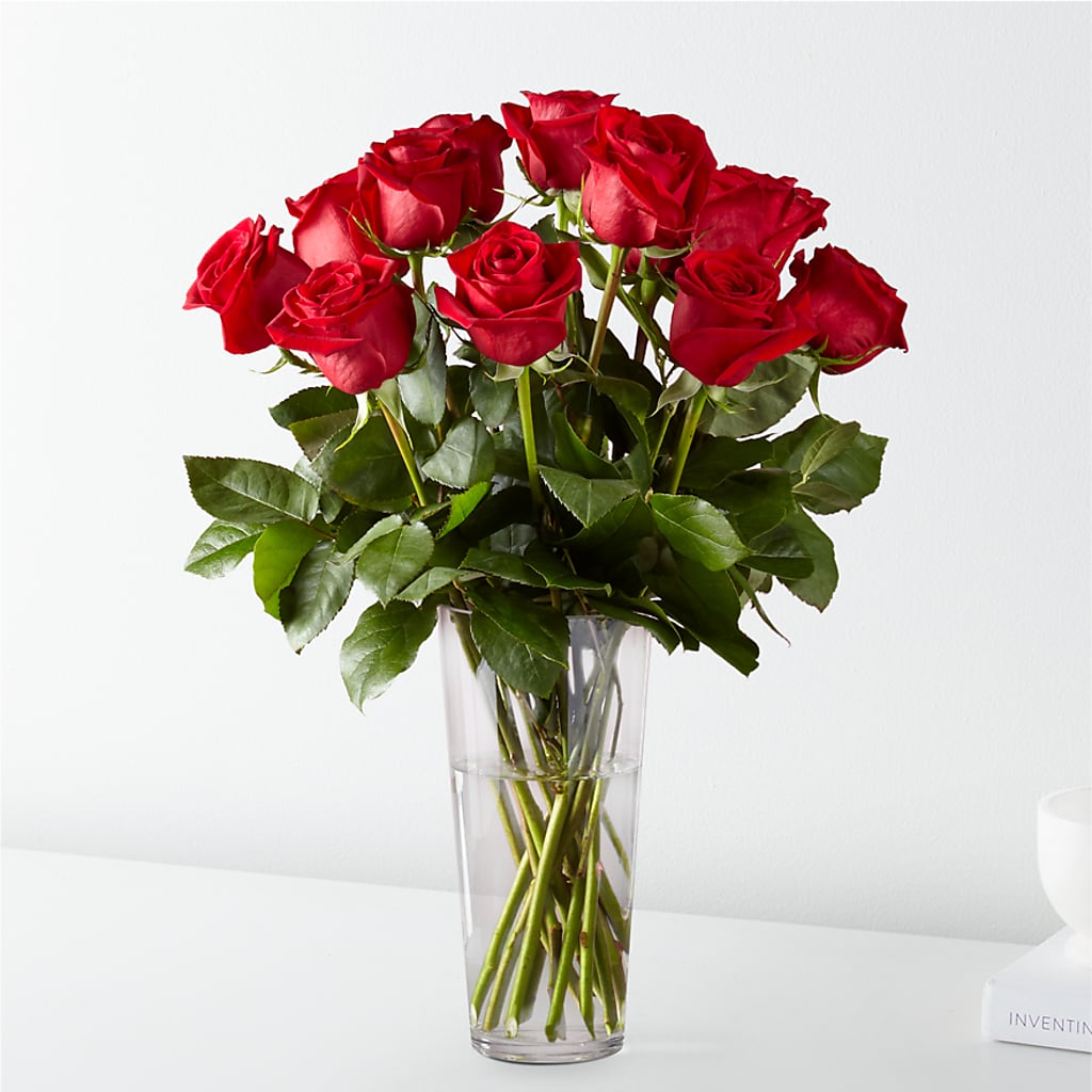 Long Stem Red Rose Bouquet – HILL'S FLOWERS AND EVENTS, San Jose CA