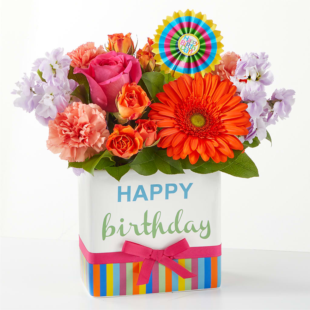 Birthday Surprise Bouquet – HILL'S FLOWERS AND EVENTS, San Jose CA