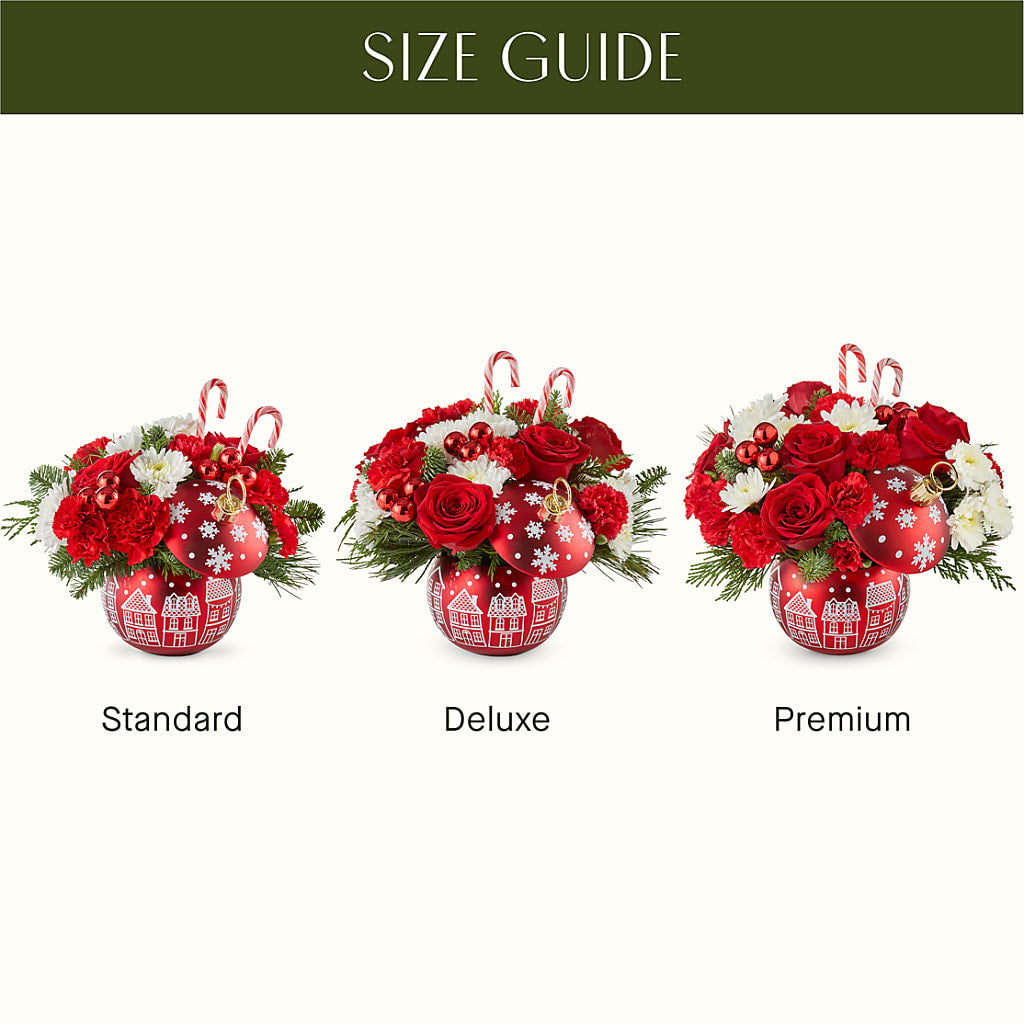 Cheer in the Air Ornament – HILL'S FLOWERS AND EVENTS, San Jose CA