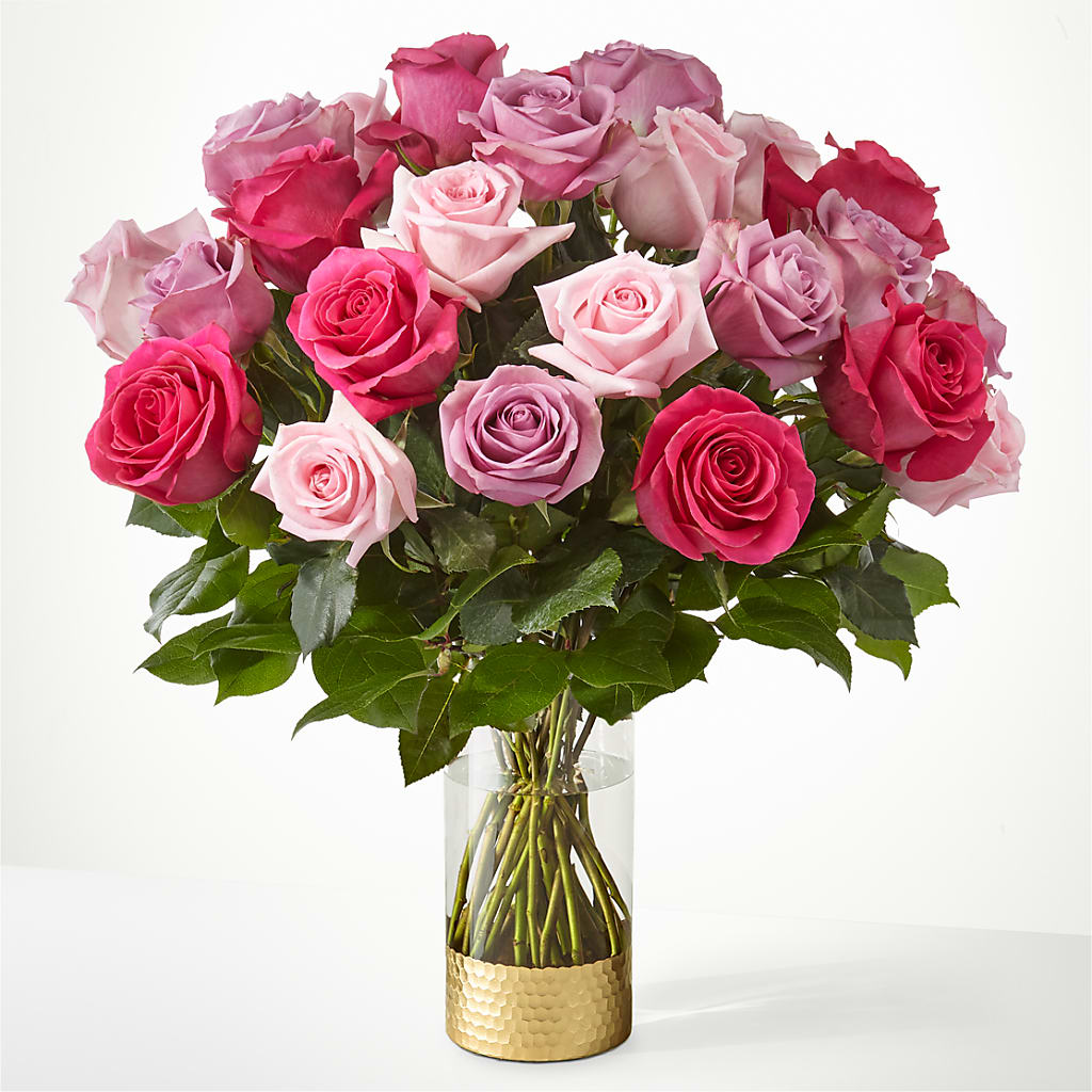 Pure Beauty Mixed Roses – HILL'S FLOWERS AND EVENTS, San Jose CA