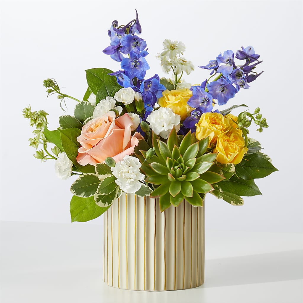 Cobalt Reverie Bouquet – HILL'S FLOWERS AND EVENTS, San Jose CA
