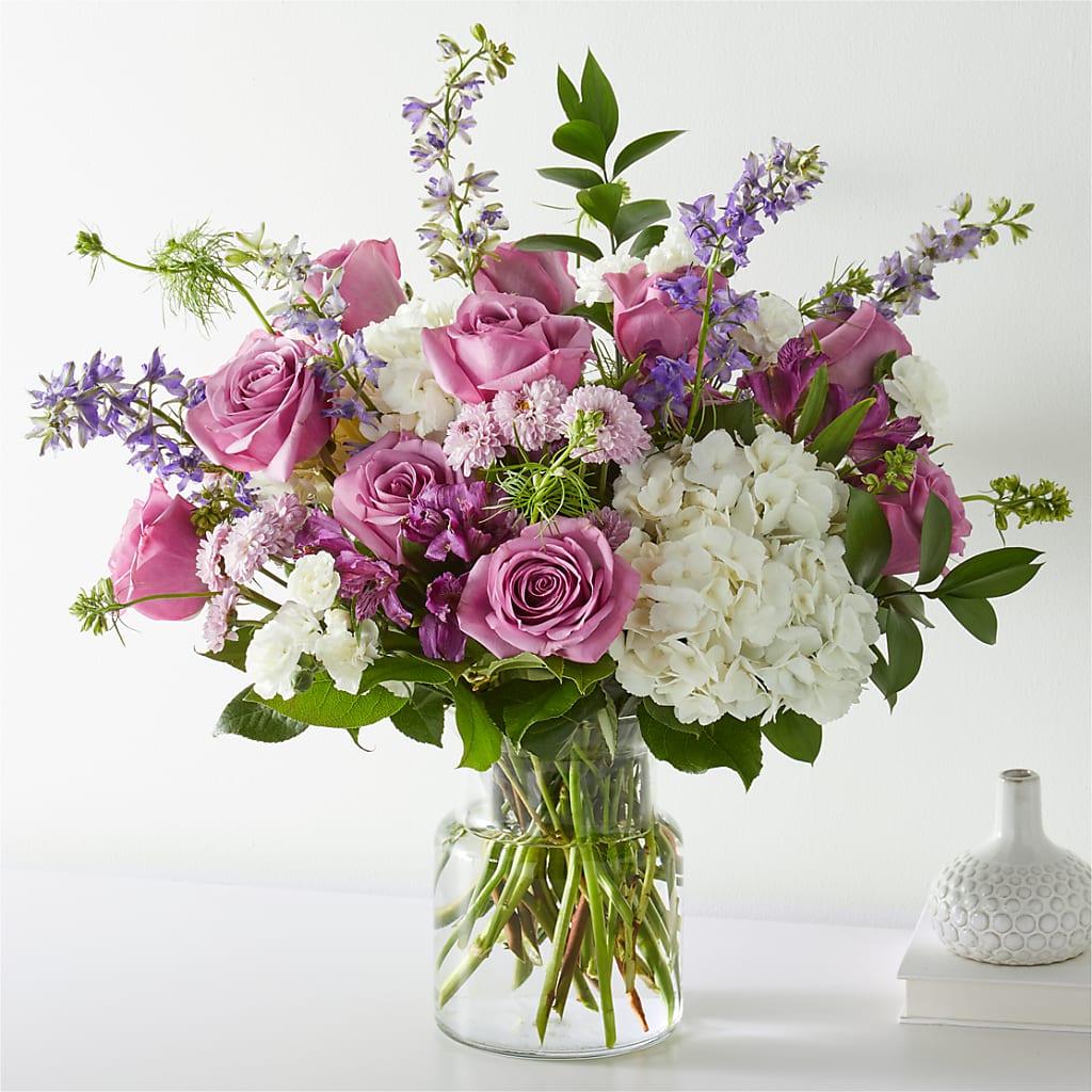 Violet Caress Bouquet – HILL'S FLOWERS AND EVENTS, San Jose CA