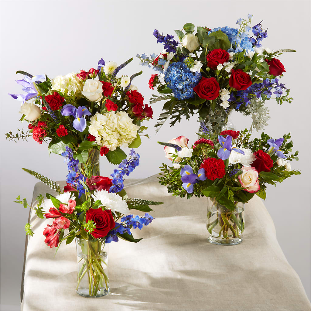 Star Spangled - A Florist Original – HILL'S FLOWERS AND EVENTS, San Jose CA