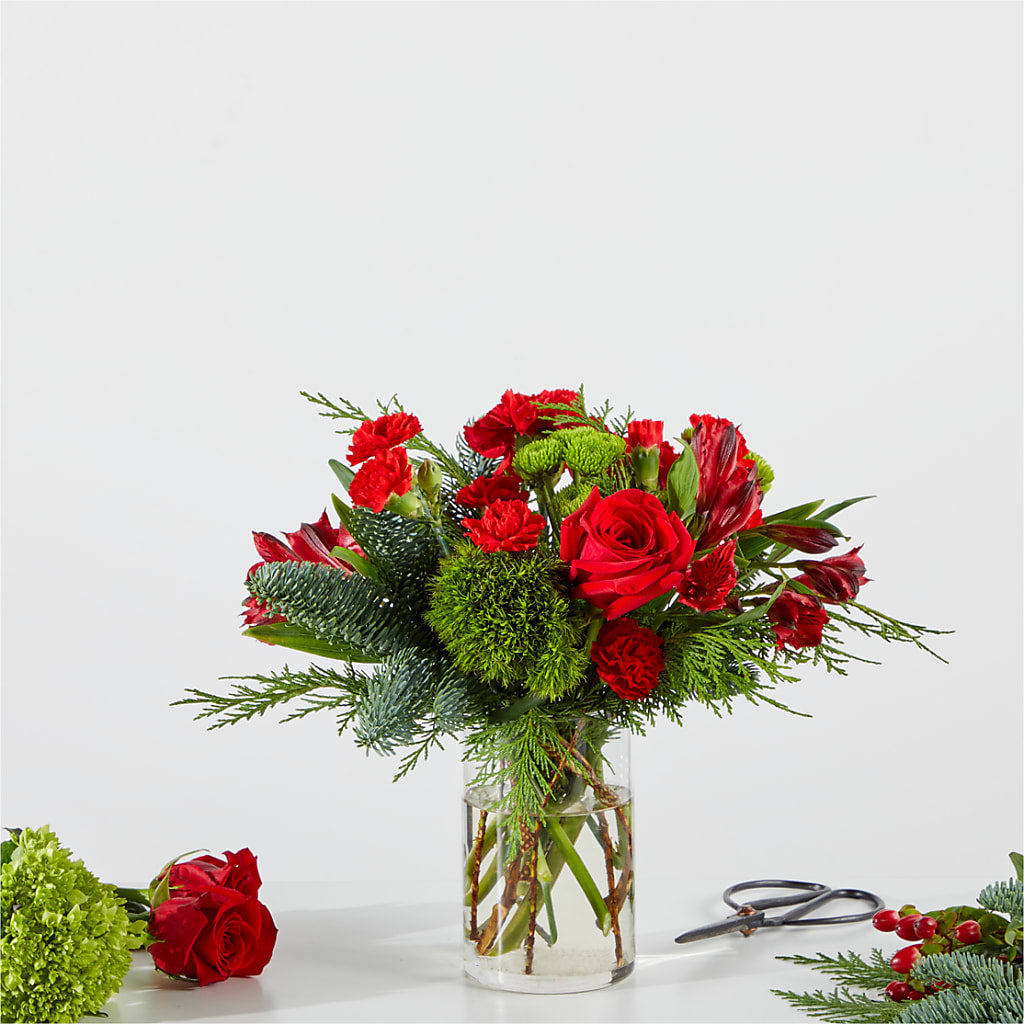 Merry Moment Bouquet – A Florist Original – HILL'S FLOWERS AND EVENTS, San Jose CA