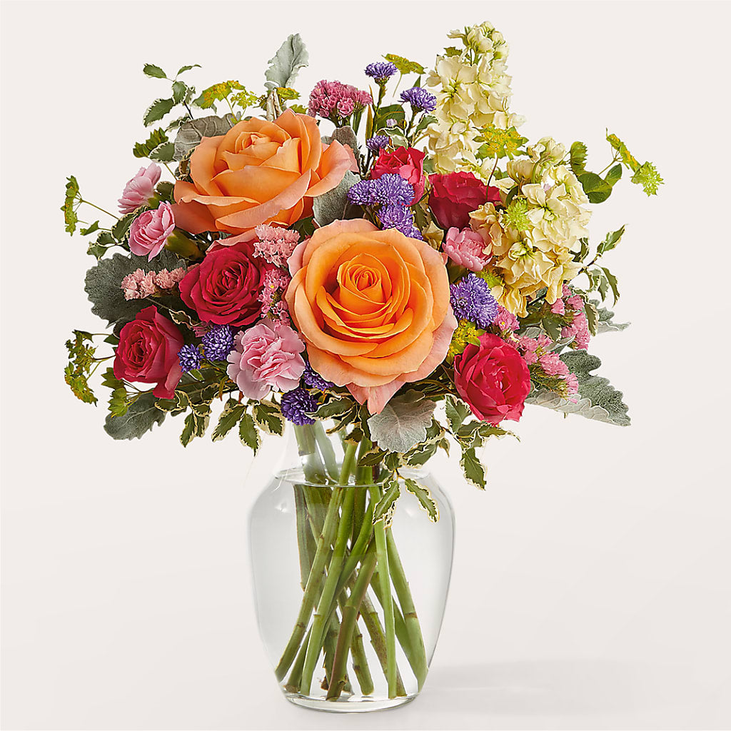 Tangerine Tango Bouquet – HILL'S FLOWERS AND EVENTS, San Jose CA