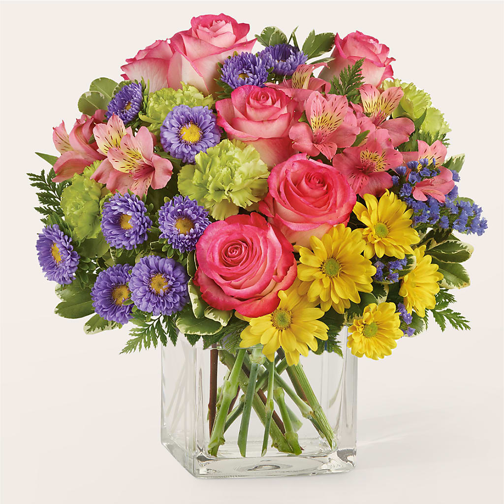 Candy Jar Bouquet – HILL'S FLOWERS AND EVENTS, San Jose CA