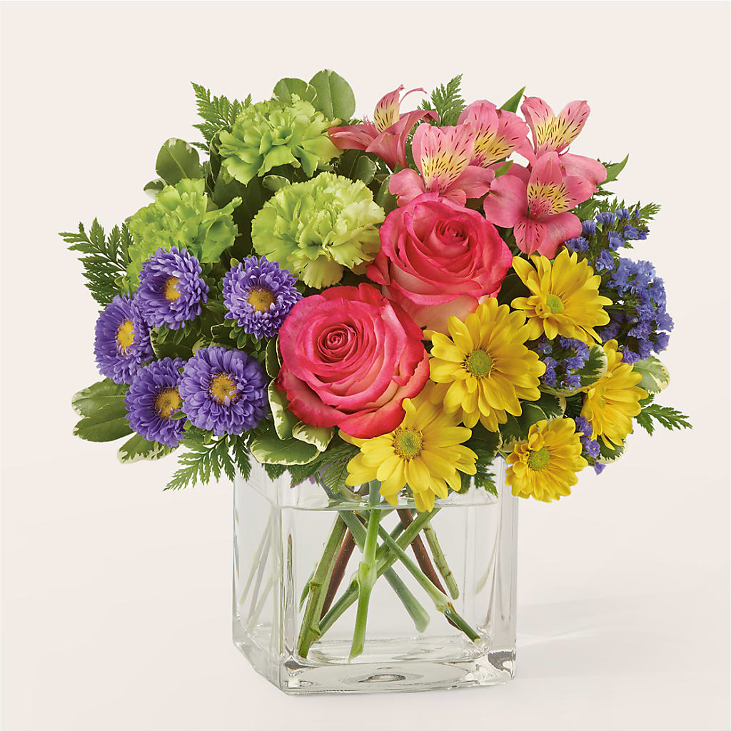 Candy Jar Bouquet – HILL'S FLOWERS AND EVENTS, San Jose CA