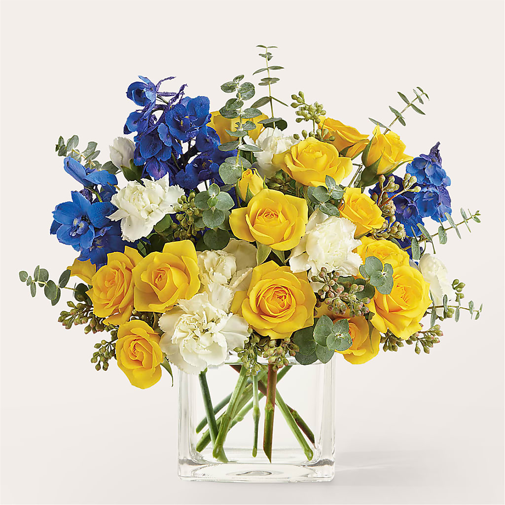 Sparkling Citrine Bouquet – HILL'S FLOWERS AND EVENTS, San Jose CA
