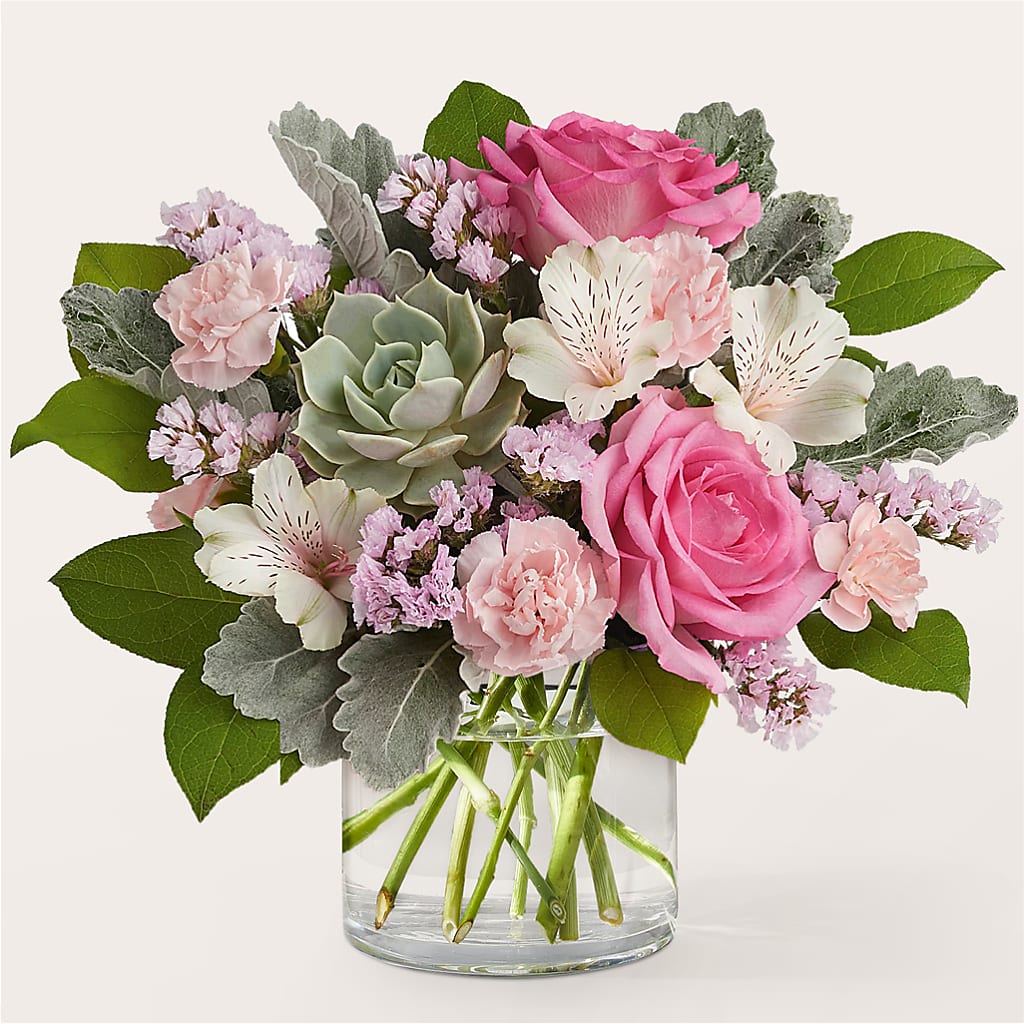 Dusty Rose Bouquet – HILL'S FLOWERS AND EVENTS, San Jose CA