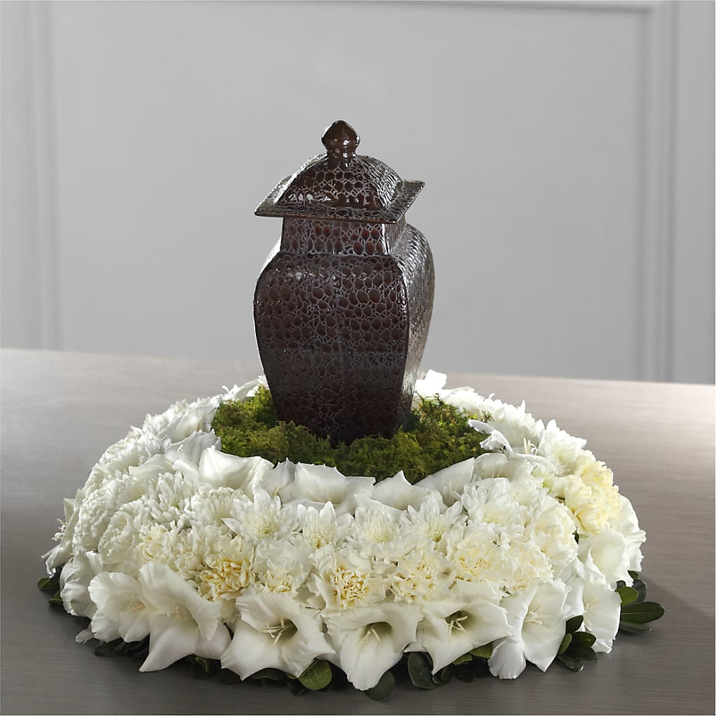 Encircling Grace Arrangement – HILL'S FLOWERS AND EVENTS, San Jose CA