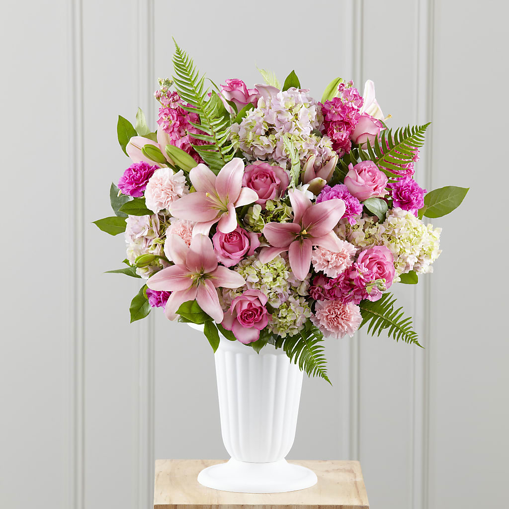 Never-Ending Love Arrangement – HILL'S FLOWERS AND EVENTS, San Jose CA