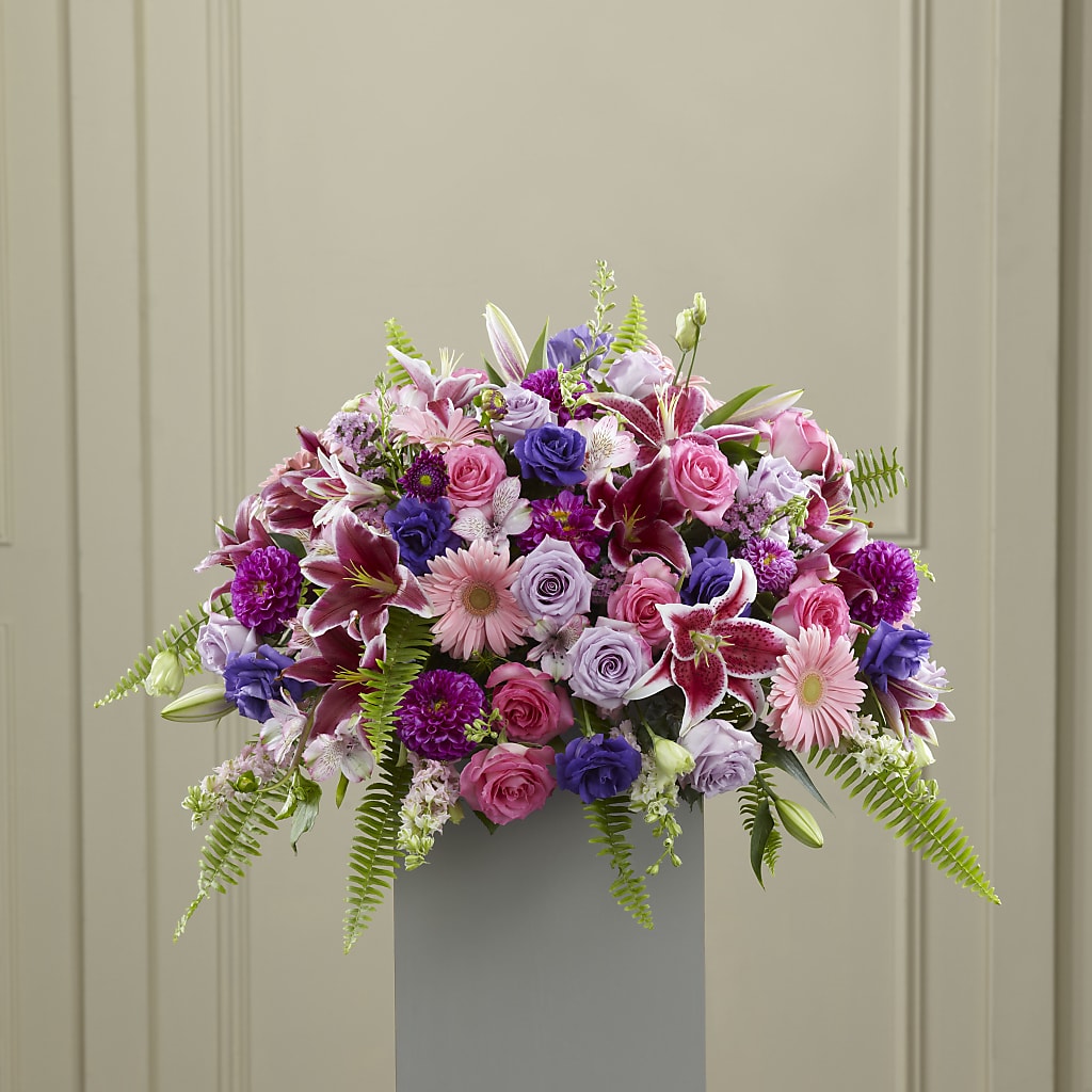Fare Thee Well Pedestal – HILL'S FLOWERS AND EVENTS, San Jose CA