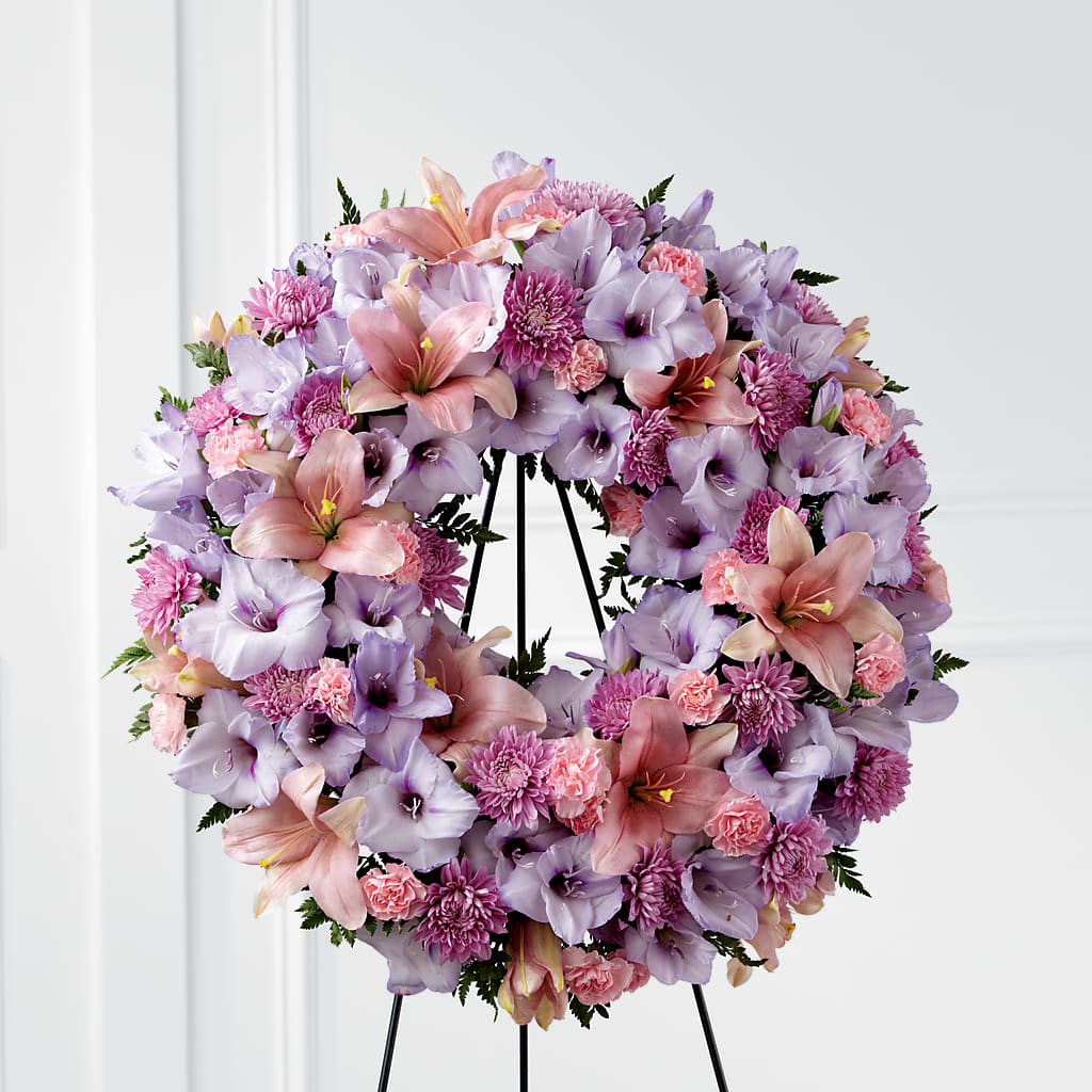 Beloved Friend Wreath – HILL'S FLOWERS AND EVENTS, San Jose CA