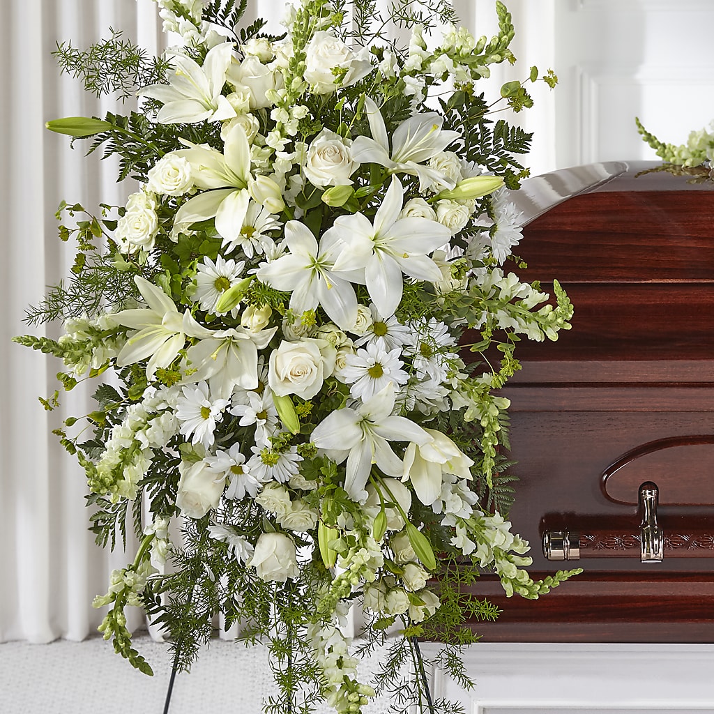 Loving Thoughts Standing Spray – HILL'S FLOWERS AND EVENTS, San Jose CA