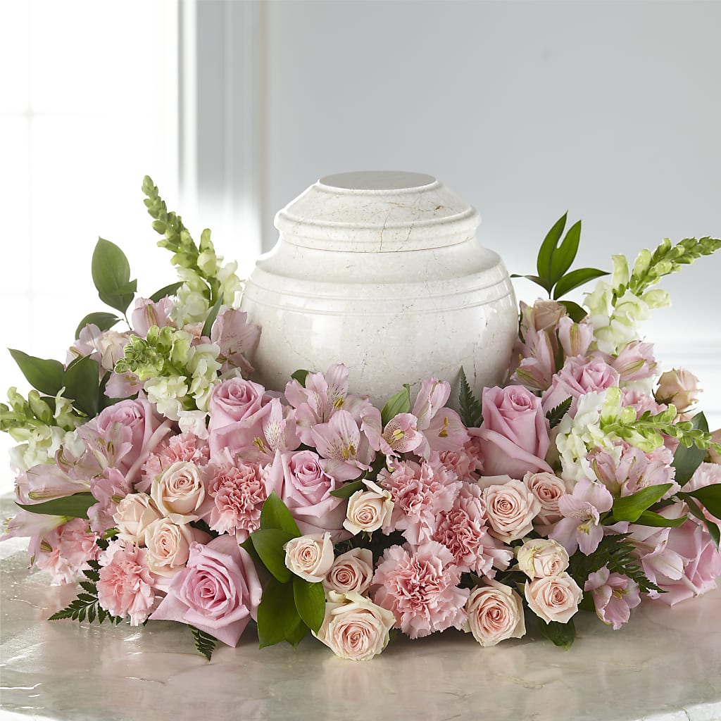 Blooms of Hope Cremation Adornment – HILL'S FLOWERS AND EVENTS, San Jose CA