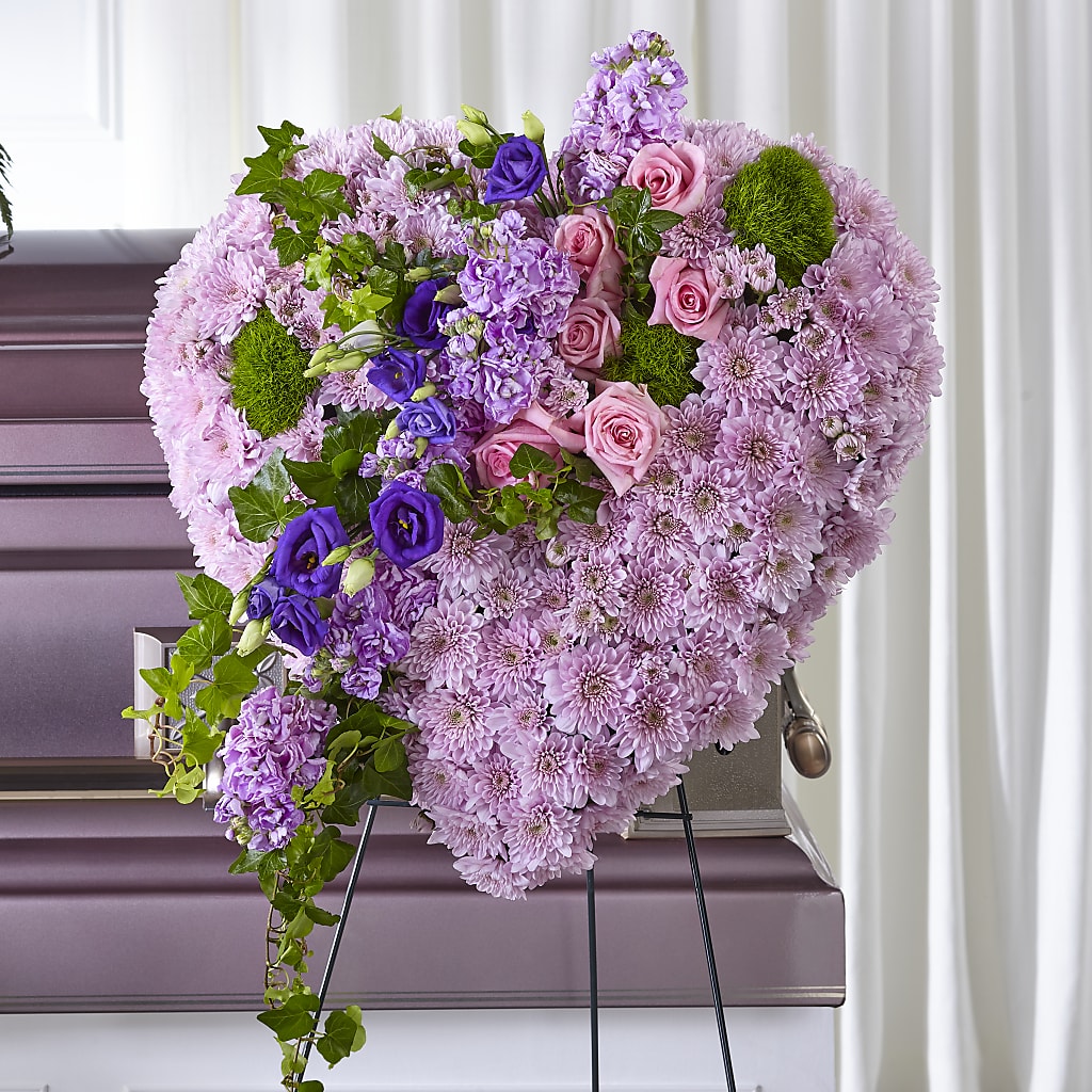 Treasured Love Standing Heart – HILL'S FLOWERS AND EVENTS, San Jose CA
