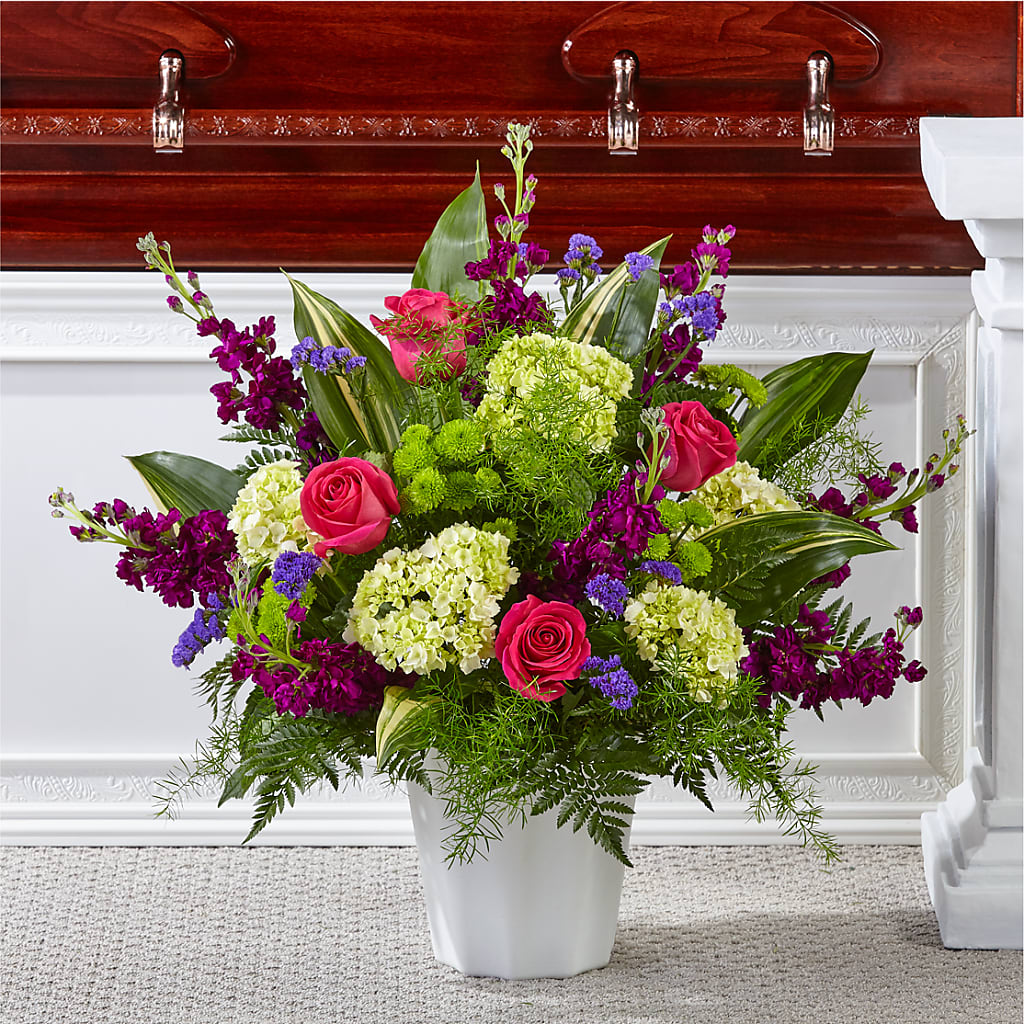Beautiful Horizons Floor Basket – HILL'S FLOWERS AND EVENTS, San Jose CA