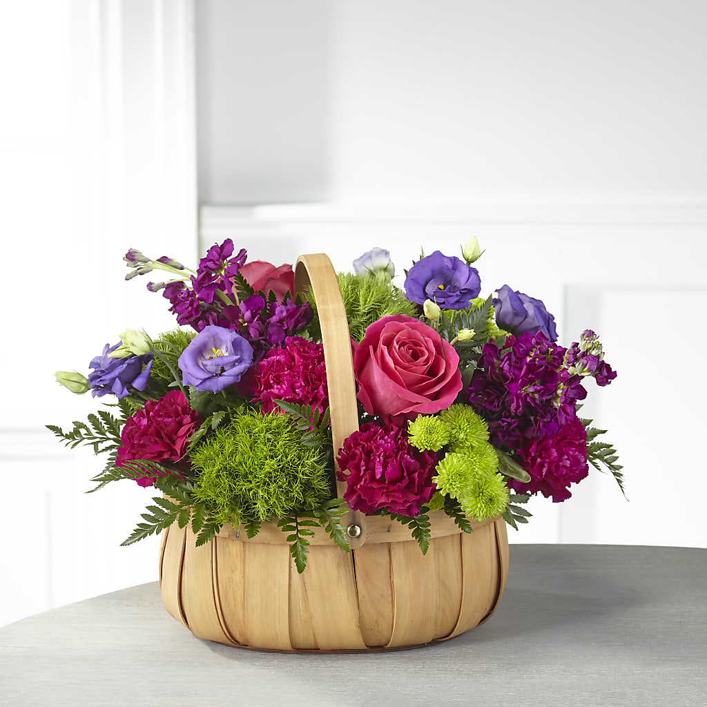 Serene Sanctuary Basket – HILL'S FLOWERS AND EVENTS, San Jose CA