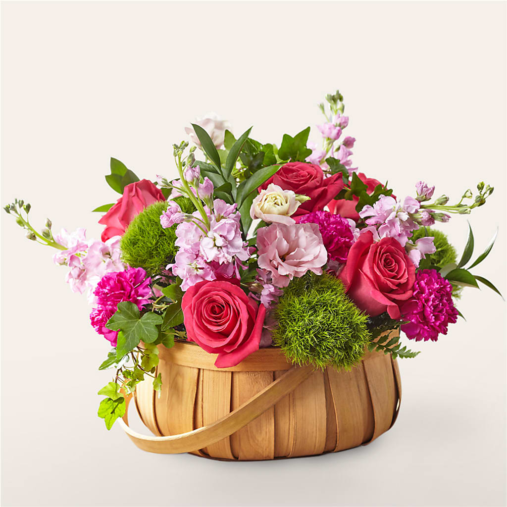 Radiance in Bloom Basket – HILL'S FLOWERS AND EVENTS, San Jose CA