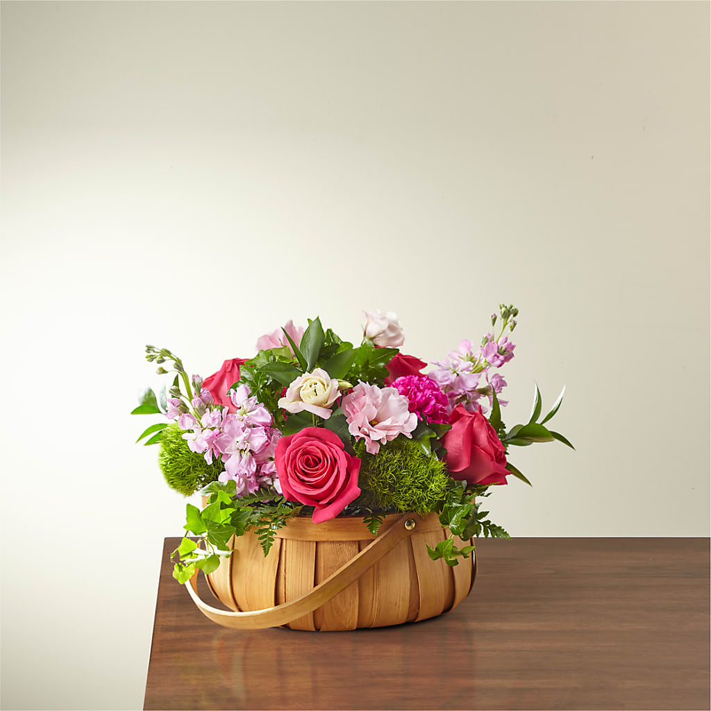 Radiance in Bloom Basket – HILL'S FLOWERS AND EVENTS, San Jose CA