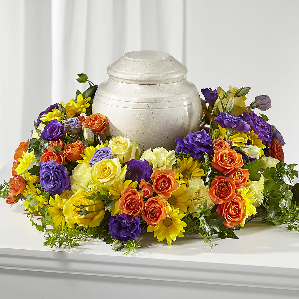 Blossoms of Remembrance Cremation Adornment – HILL'S FLOWERS AND EVENTS, San Jose CA