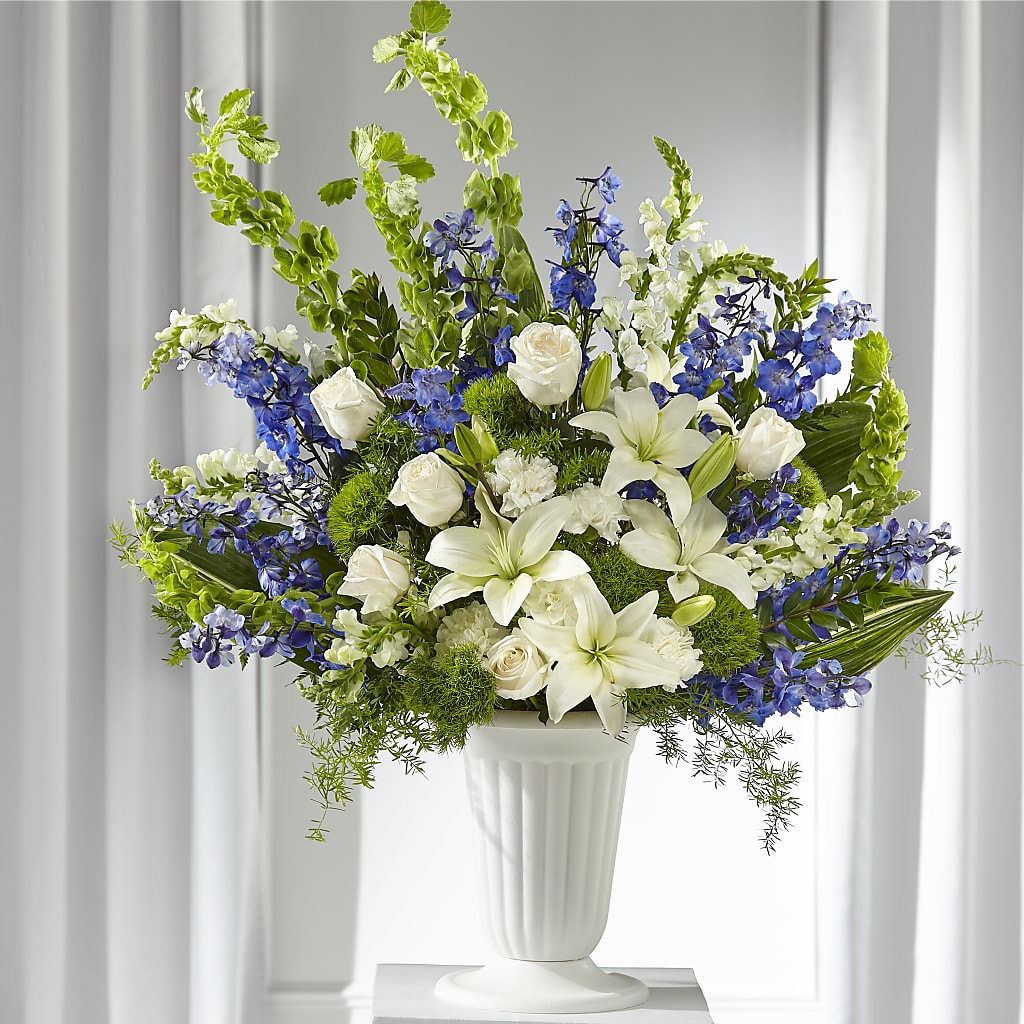Heartfelt Hope Arrangement – HILL'S FLOWERS AND EVENTS, San Jose CA