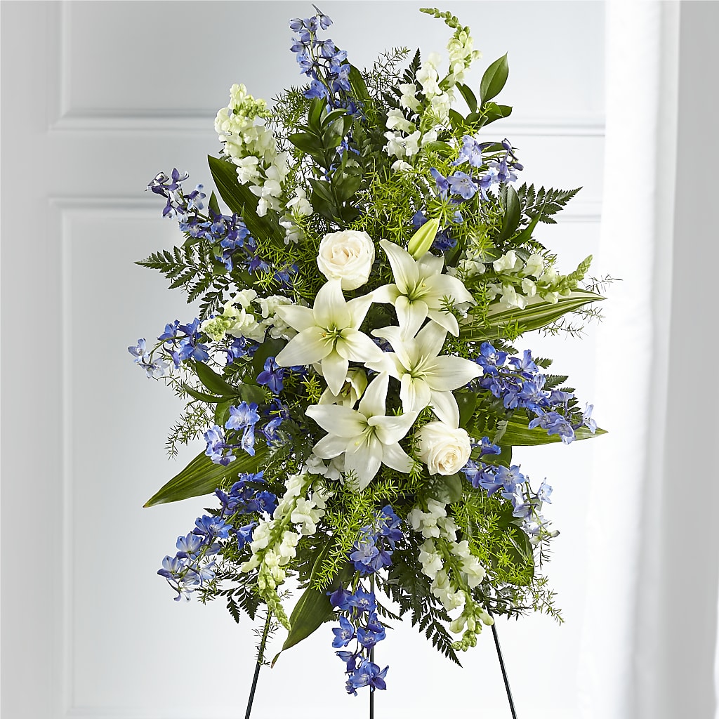 Faithful Friend Standing Spray – HILL'S FLOWERS AND EVENTS, San Jose CA