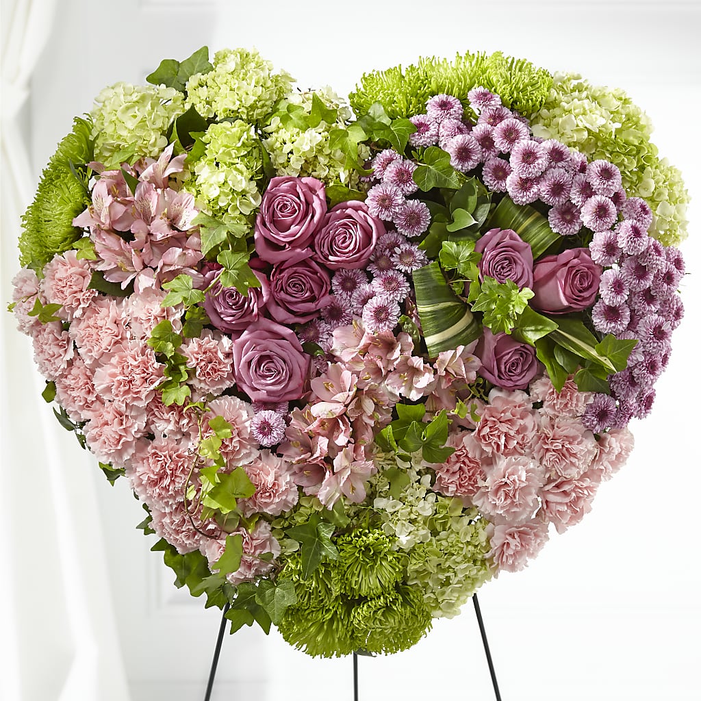 Heartwarming Standing Heart – HILL'S FLOWERS AND EVENTS, San Jose CA