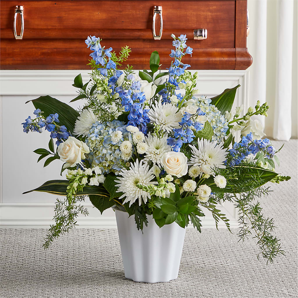Everlasting Memories Floor Basket – HILL'S FLOWERS AND EVENTS, San Jose CA