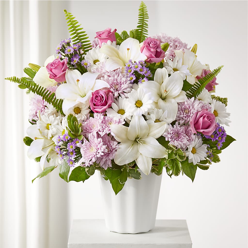 Warmest Thoughts Tabletop Basket – HILL'S FLOWERS AND EVENTS, San Jose CA