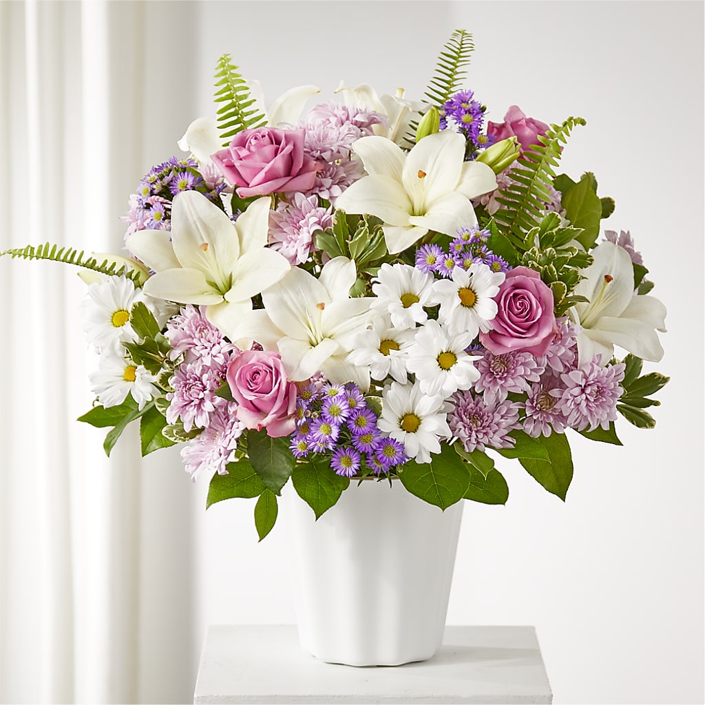Warmest Thoughts Tabletop Basket – HILL'S FLOWERS AND EVENTS, San Jose CA