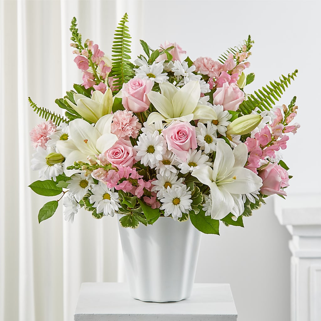 Soft Touch Tabletop Basket – HILL'S FLOWERS AND EVENTS, San Jose CA