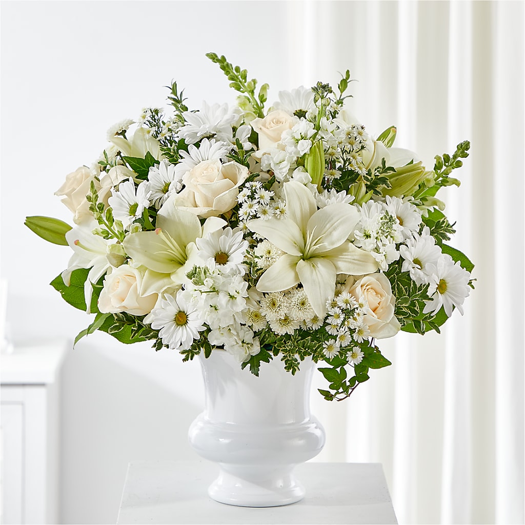 Uplifting Urn Arrangement – HILL'S FLOWERS AND EVENTS, San Jose CA