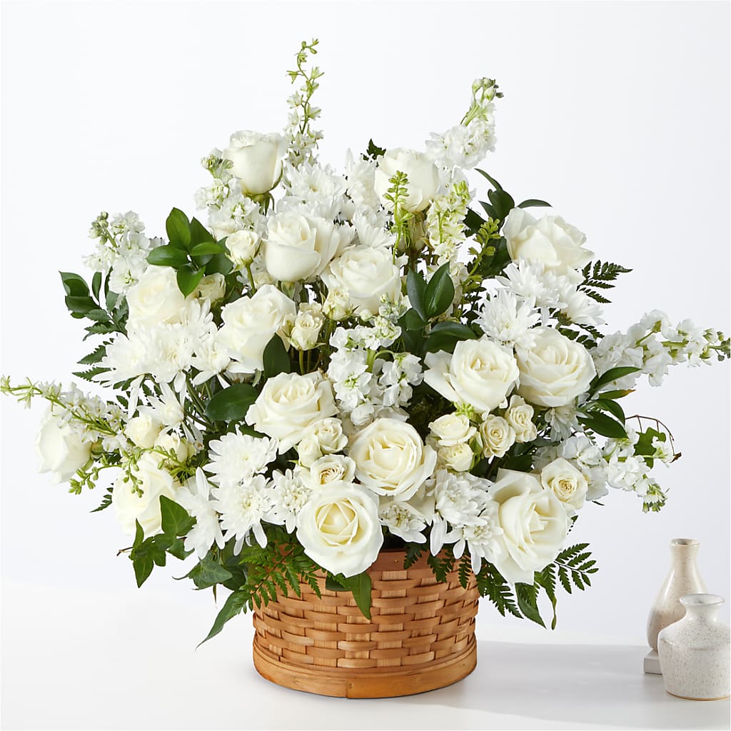 Heartfelt Condolences Arrangement – HILL'S FLOWERS AND EVENTS, San Jose CA