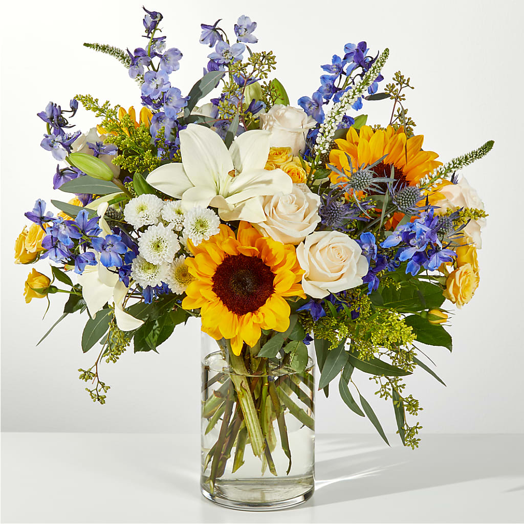 Wonderfully Sunny Bouquet – HILL'S FLOWERS AND EVENTS, San Jose CA