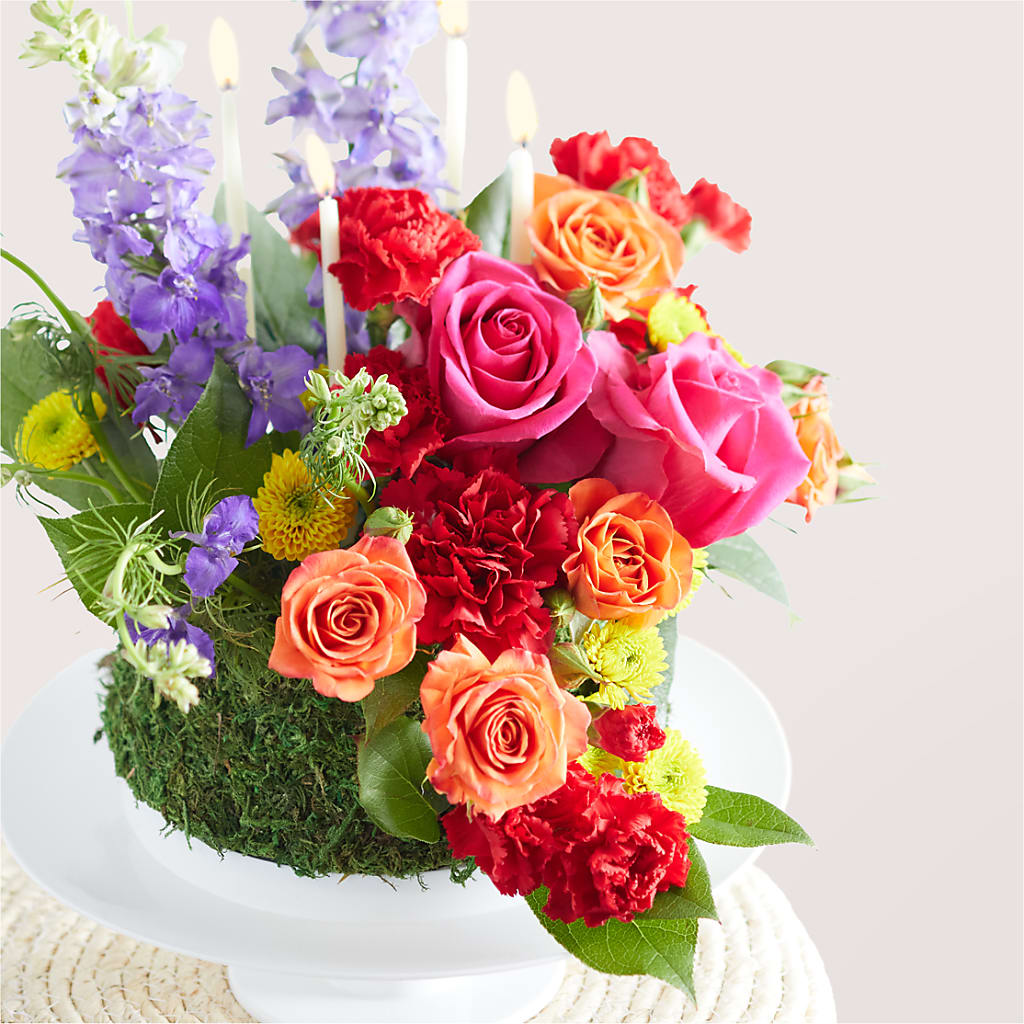 Best Year Yet Floral Cake – HILL'S FLOWERS AND EVENTS, San Jose CA