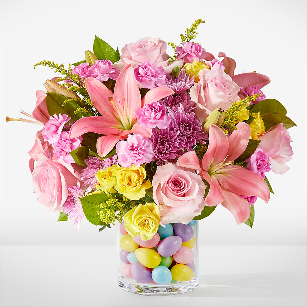 Easter Egg Hunt Bouquet – HILL'S FLOWERS AND EVENTS, San Jose CA