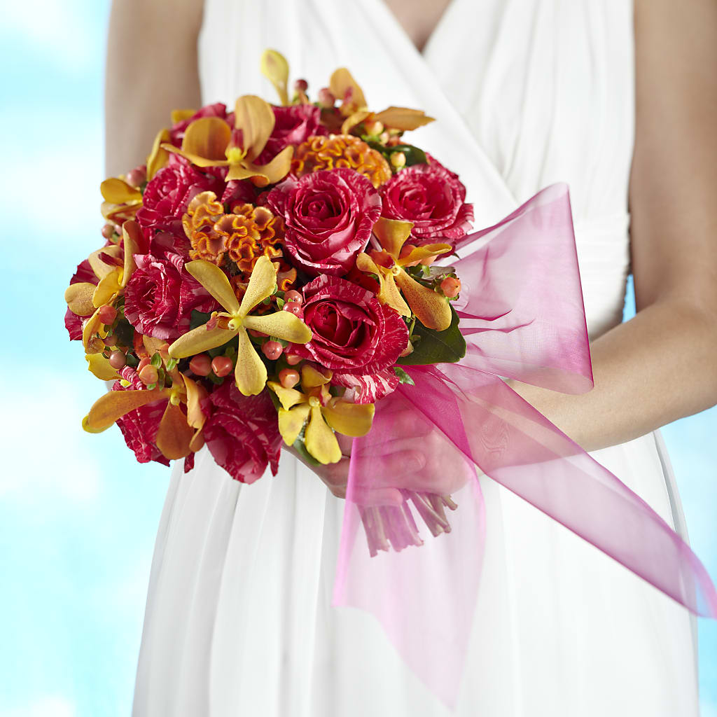 Brilliant Shades of Love Bouquet – HILL'S FLOWERS AND EVENTS, San Jose CA