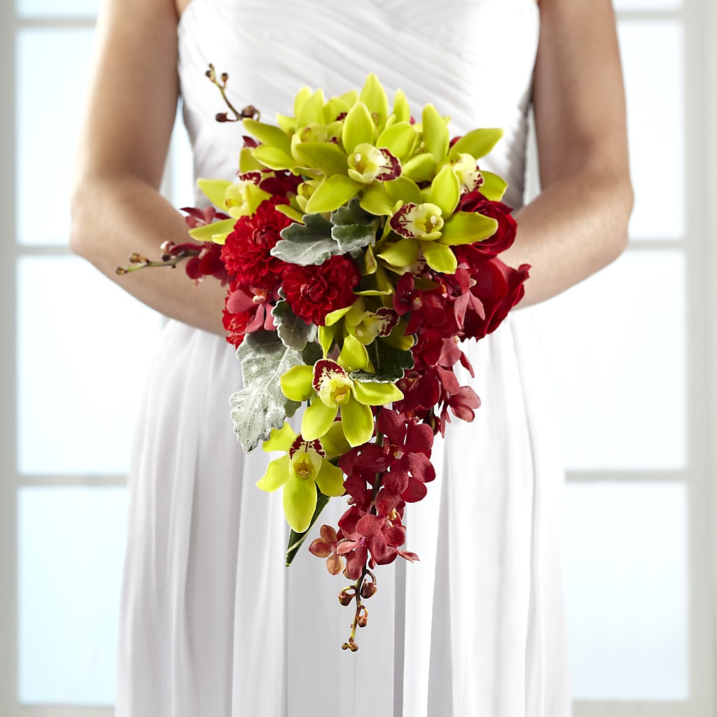 Elegant Orchid Bouquet – HILL'S FLOWERS AND EVENTS, San Jose CA