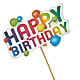 Happy Birthday Pick – HILL'S FLOWERS AND EVENTS, San Jose CA