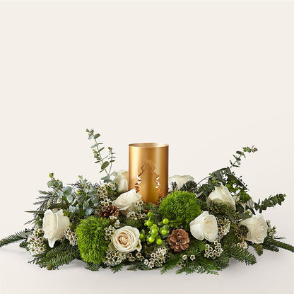 Chestnuts Roasting Centerpiece – HILL'S FLOWERS AND EVENTS, San Jose CA