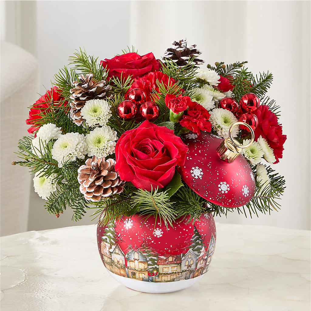 Christmas Carols Ornament – HILL'S FLOWERS AND EVENTS, San Jose CA