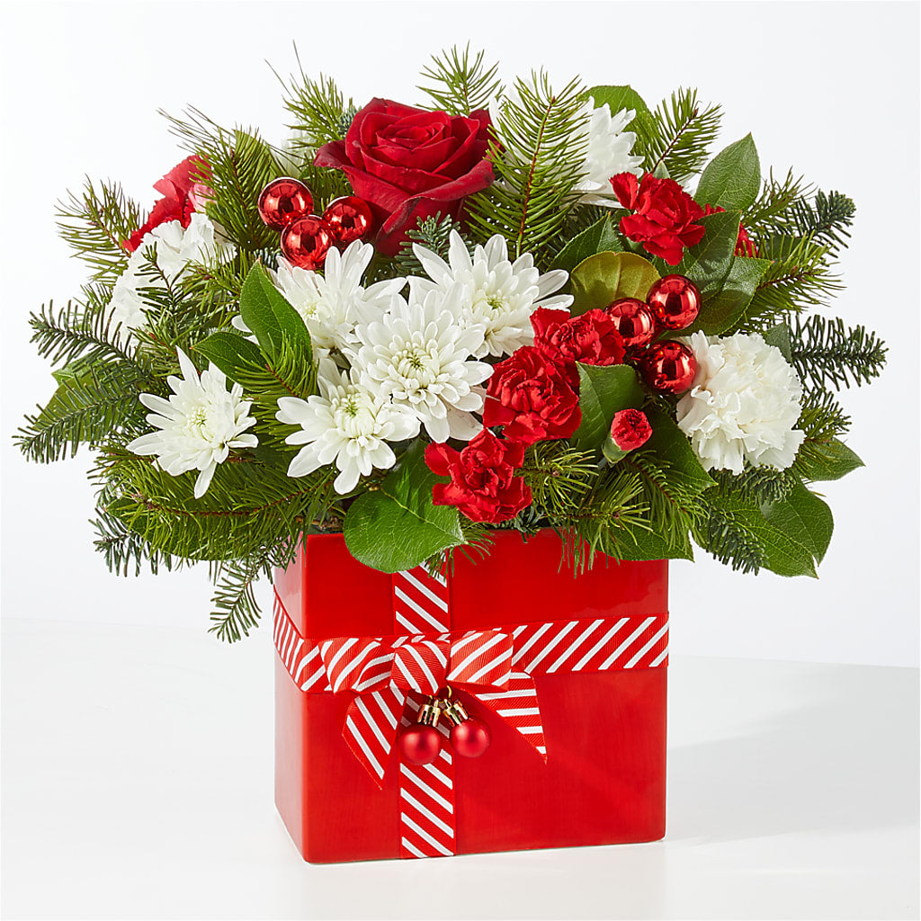 Presents Under the Tree Bouquet – HILL'S FLOWERS AND EVENTS, San Jose CA
