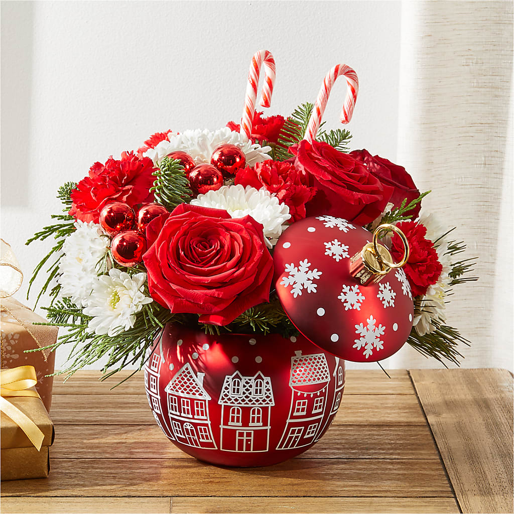 Cheer in the Air Ornament – HILL'S FLOWERS AND EVENTS, San Jose CA