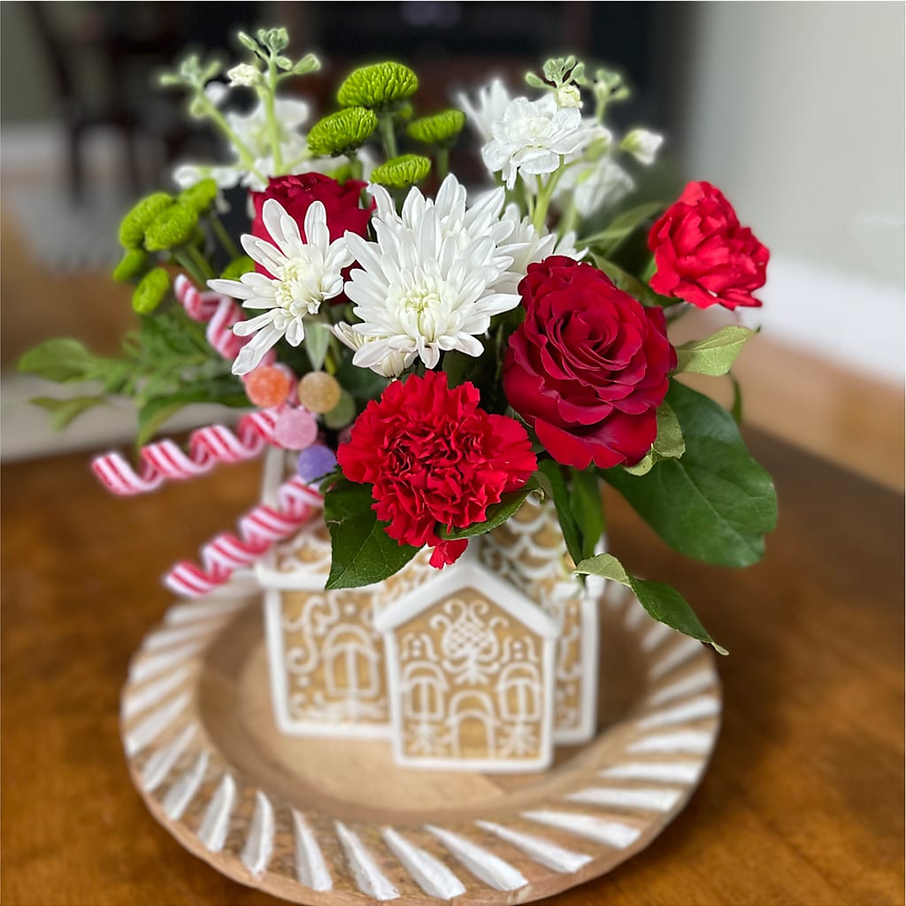 Gingerbread Bakery Bouquet – HILL'S FLOWERS AND EVENTS, San Jose CA