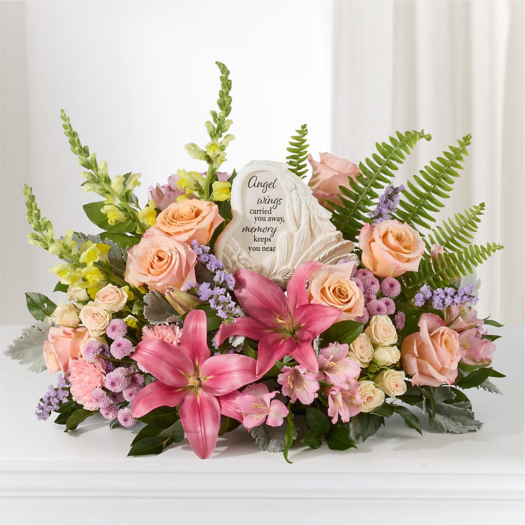 Gentle Light Arrangement – HILL'S FLOWERS AND EVENTS, San Jose CA