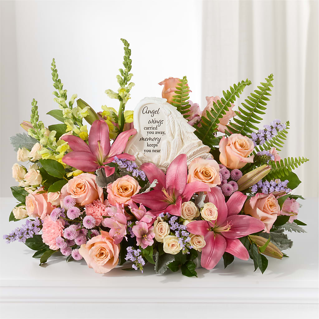 Gentle Light Arrangement – HILL'S FLOWERS AND EVENTS, San Jose CA