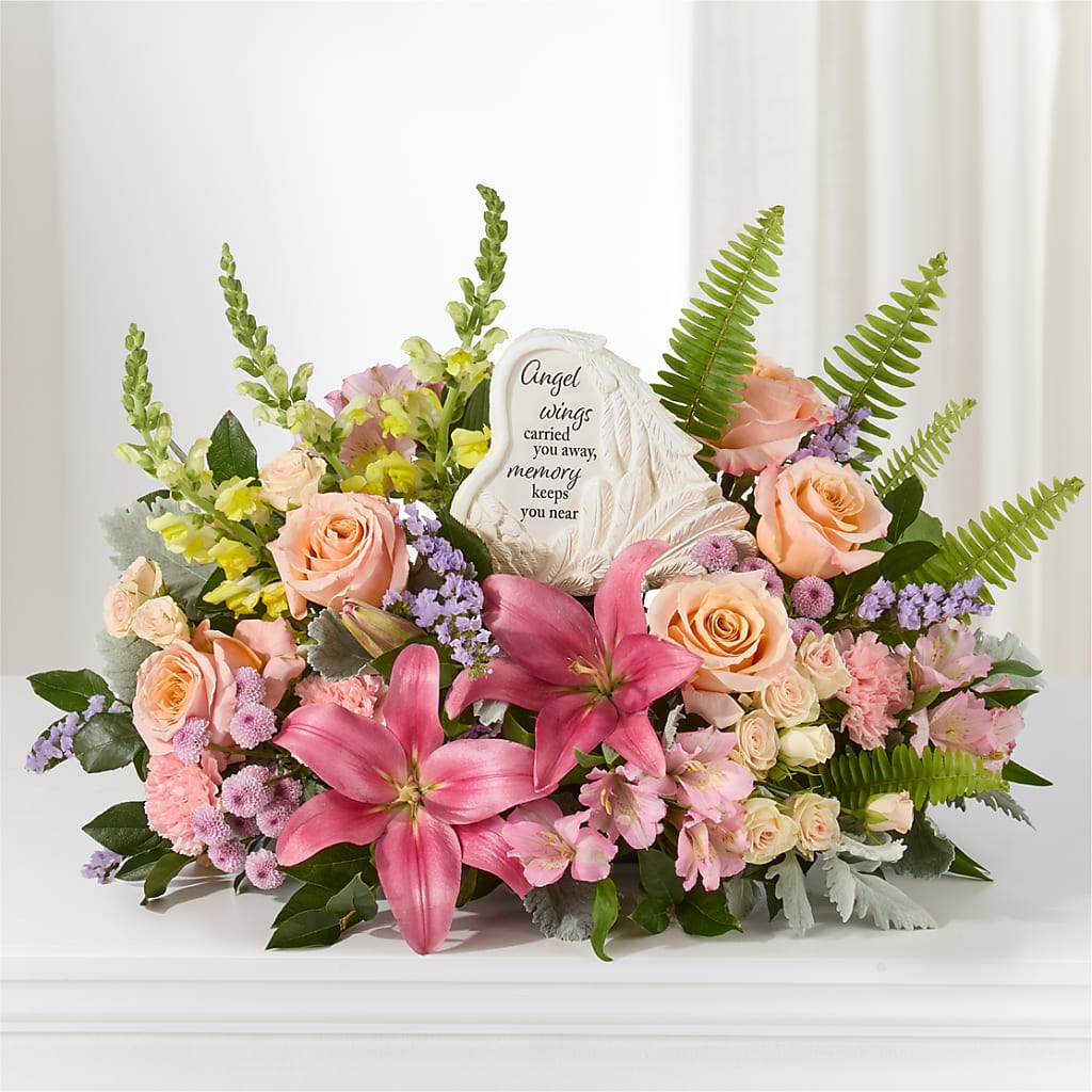 Gentle Light Arrangement – HILL'S FLOWERS AND EVENTS, San Jose CA